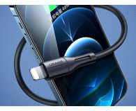 USAMS Kabel U68 lightning 2A Fast Charge 1m czarny (US-SJ500) - 1569018 - zdjęcie 6